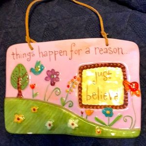 Sweet little hanging decor.